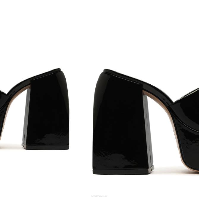 bei Schutz Aretha-Lacksandale Schwarz D60T129