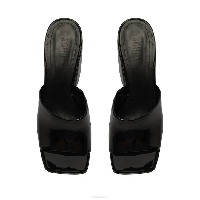 bei Schutz Aretha-Lacksandale Schwarz D60T129