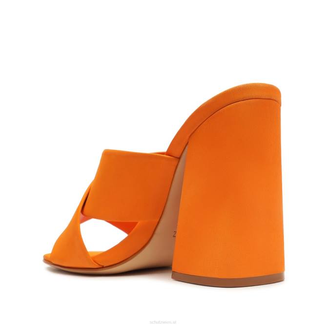 bei Schutz Callie Nubuk-Sandale helle Mandarine D60T78