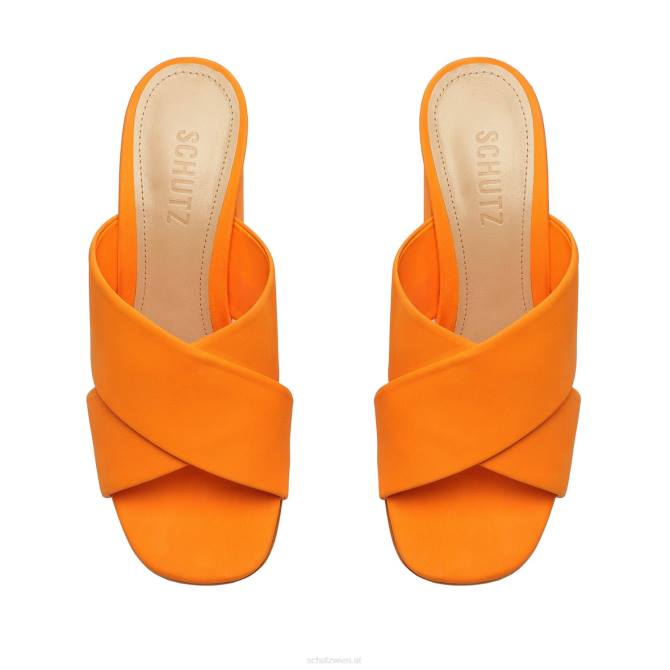 bei Schutz Callie Nubuk-Sandale helle Mandarine D60T78