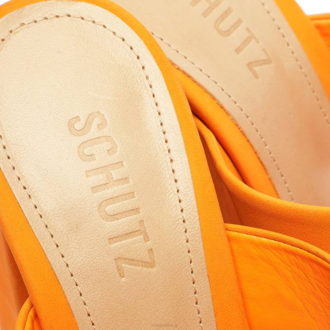 bei Schutz Callie Nubuk-Sandale helle Mandarine D60T78