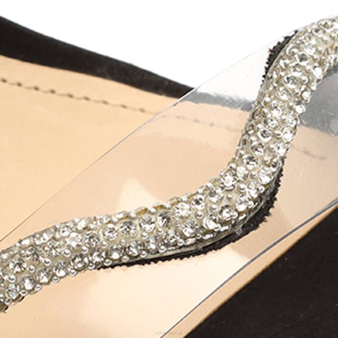 bei Schutz Cath Nubuk-Sandale Schwarz D60T362