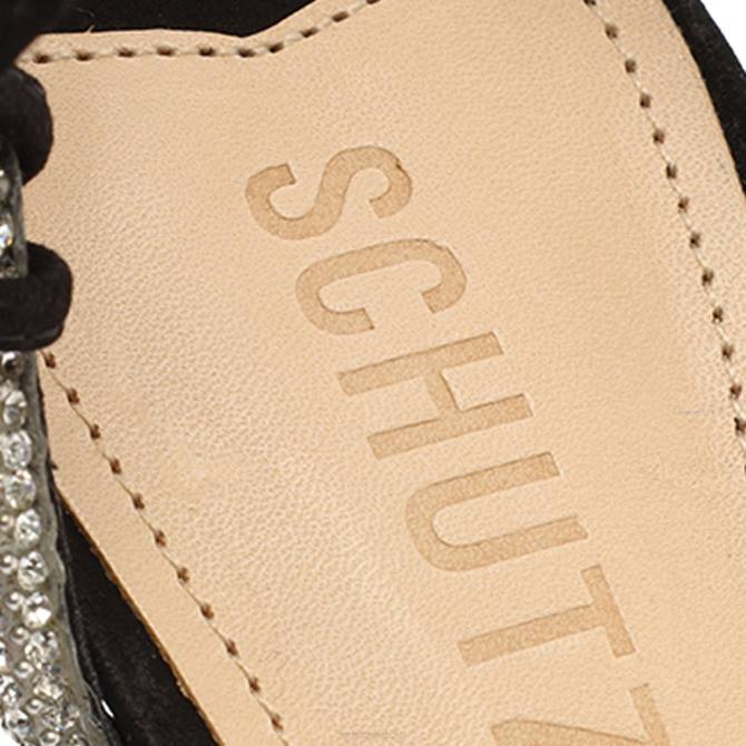 bei Schutz Cath Nubuk-Sandale Schwarz D60T362