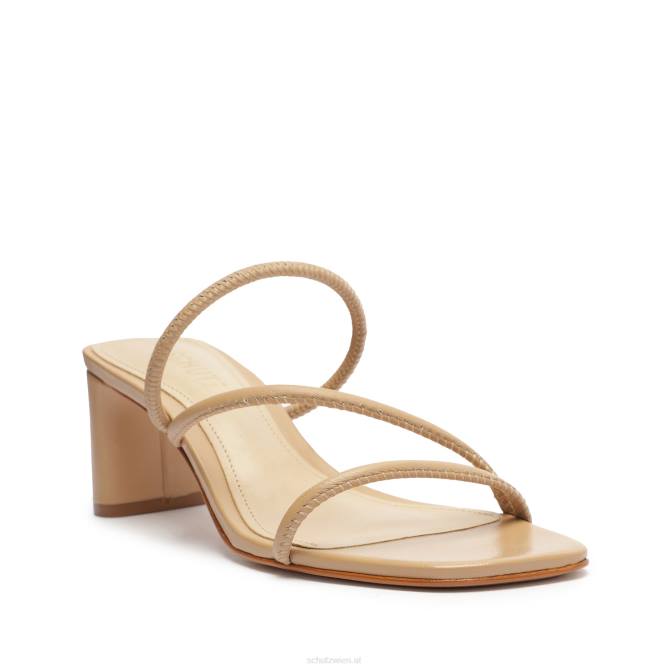 bei Schutz Chessie Mid-Sandale aus Nappaleder echtes Beige D60T38