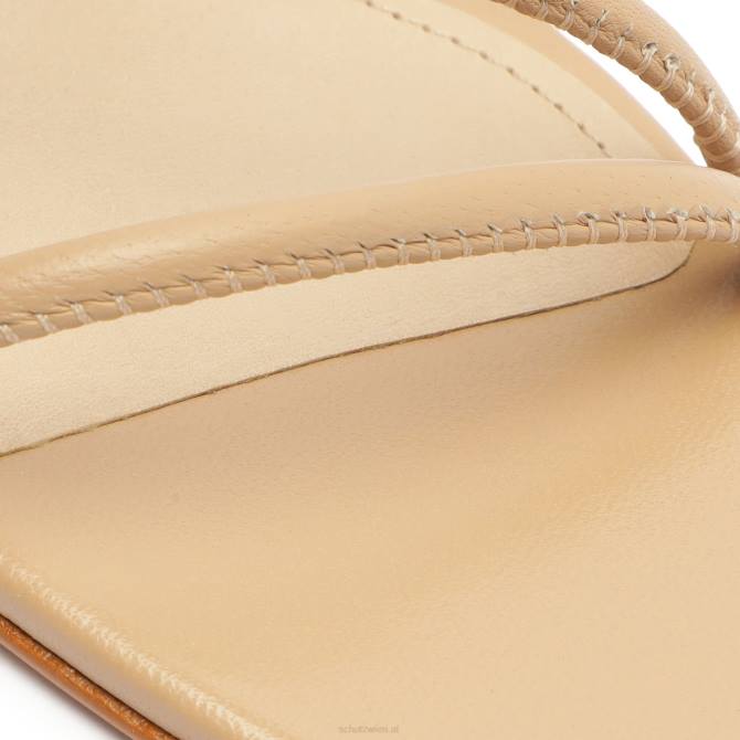 bei Schutz Chessie Mid-Sandale aus Nappaleder echtes Beige D60T38