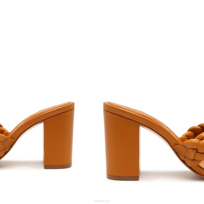 bei Schutz Cicely Blocksandale Inka-Gold D60T92