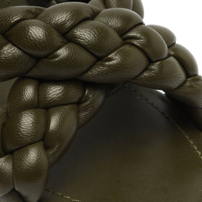 bei Schutz Cicely Blocksandale Militärgrün D60T93