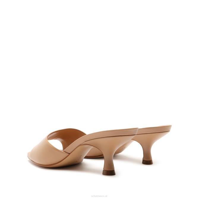 bei Schutz Dethalia-Ledersandale Honigbeige D60T318