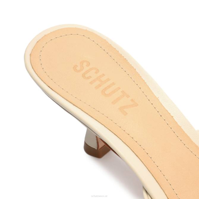 bei Schutz Dethalia-Sandale aus Nappaleder Perle D60T277