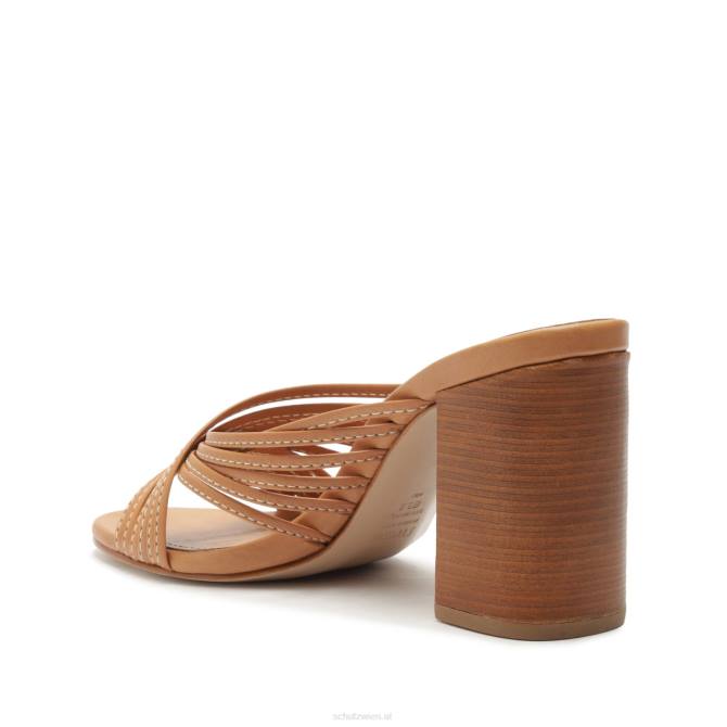bei Schutz Evangeline Atanado Ledersandale Honigpfirsich D60T44