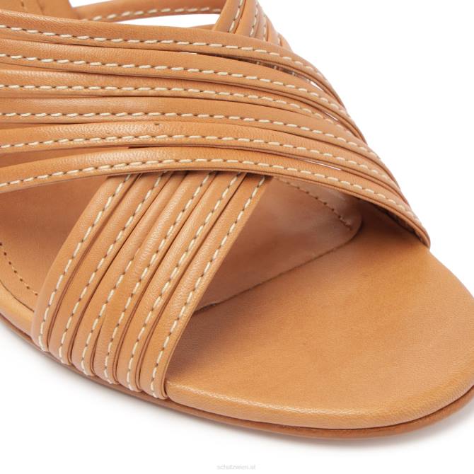 bei Schutz Evangeline Atanado Ledersandale Honigpfirsich D60T44