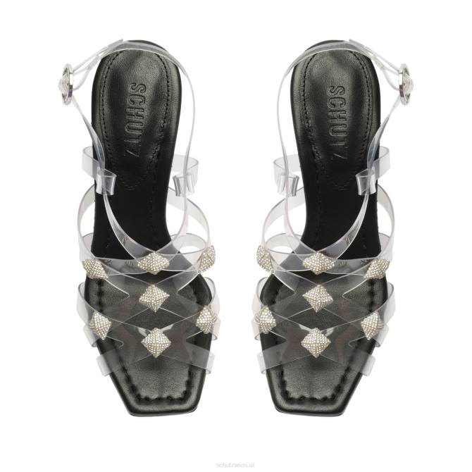 bei Schutz Georgia-Sandale Schwarz D60T212