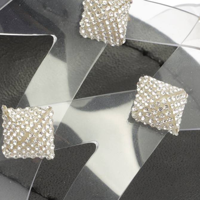 bei Schutz Georgia-Sandale Schwarz D60T212