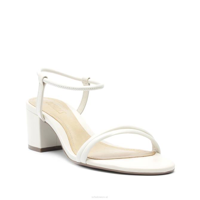 bei Schutz Gimenez Mid Ledersandale Perle D60T82