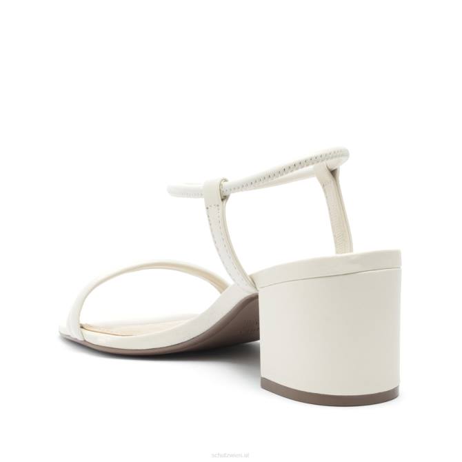 bei Schutz Gimenez Mid Ledersandale Perle D60T82