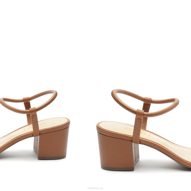 bei Schutz Gimenez Mid Ledersandale neues Holz D60T80