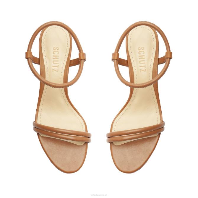 bei Schutz Gimenez Mid Ledersandale neues Holz D60T80