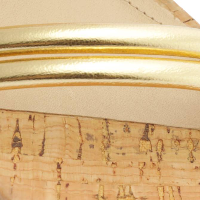 bei Schutz Gimenez Mid Stretch-Sandale Gold D60T55