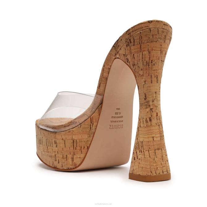 bei Schutz Haila-Sandale aus Vinyl und Kork Naturkork D60T148