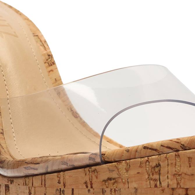 bei Schutz Haila-Sandale aus Vinyl und Kork Naturkork D60T148