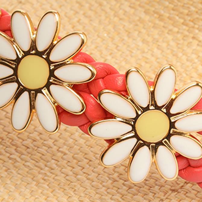 bei Schutz Hina Atanado Ledersandale Koralle D60T112