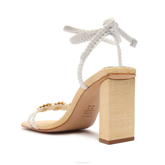 bei Schutz Hina Atanado Ledersandale Weiss D60T141