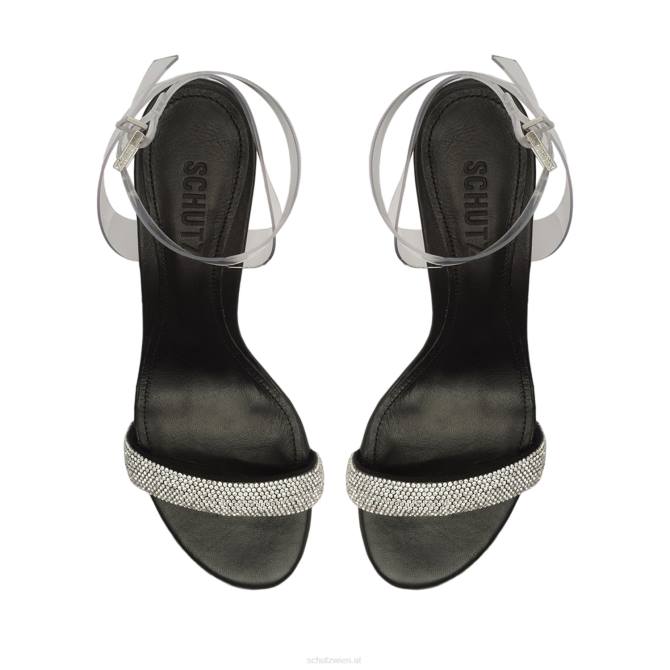 bei Schutz Irina Mid Vinyl-Sandale Kristallhintergrund D60T450