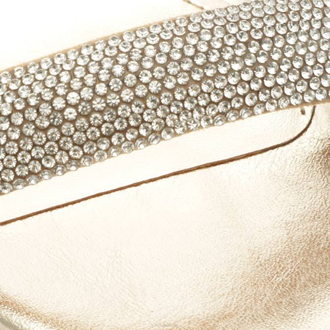 bei Schutz Irina Mid Vinyl-Sandale Platin D60T449