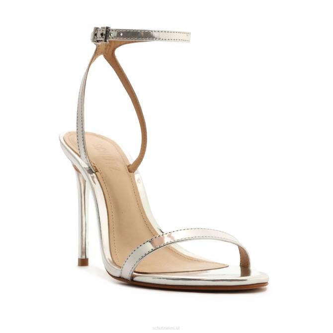 bei Schutz Joenn Specchio Ledersandale Silber D60T309