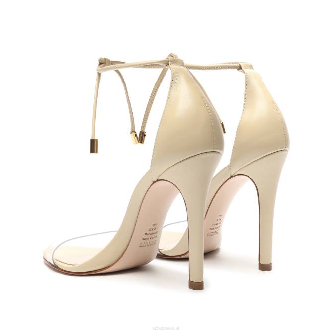 bei Schutz Josseana-Ledersandale Eierschale D60T323