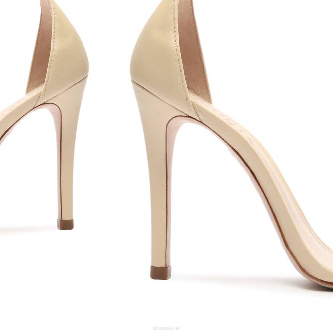 bei Schutz Josseana-Ledersandale Eierschale D60T323