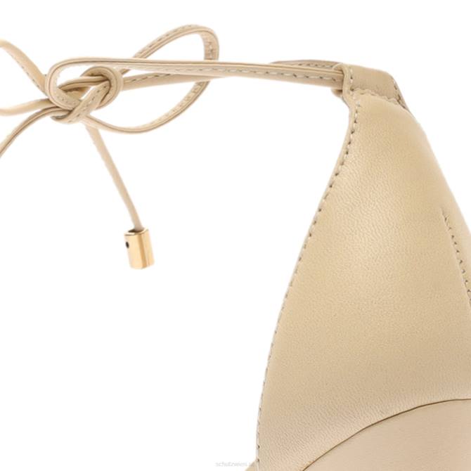 bei Schutz Josseana-Ledersandale Eierschale D60T323