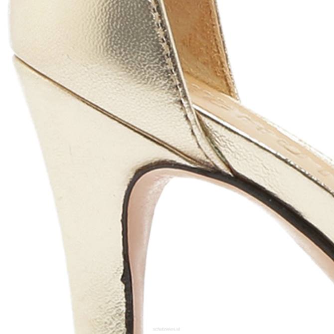 bei Schutz Josseana-Sandale Platingold D60T293