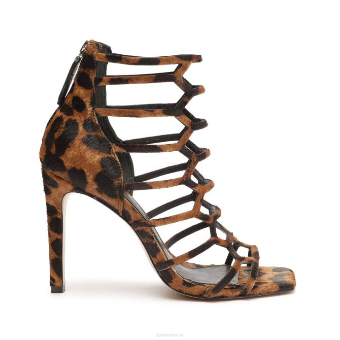 bei Schutz Julianna Ledersandale mit Leopardenmuster Leopard D60T417