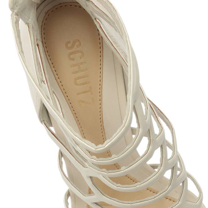 bei Schutz Julianna-Sandale aus Nappaleder Perle D60T274