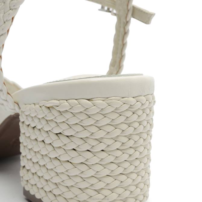 bei Schutz Karima Block Atanado Ledersandale Perle D60T54