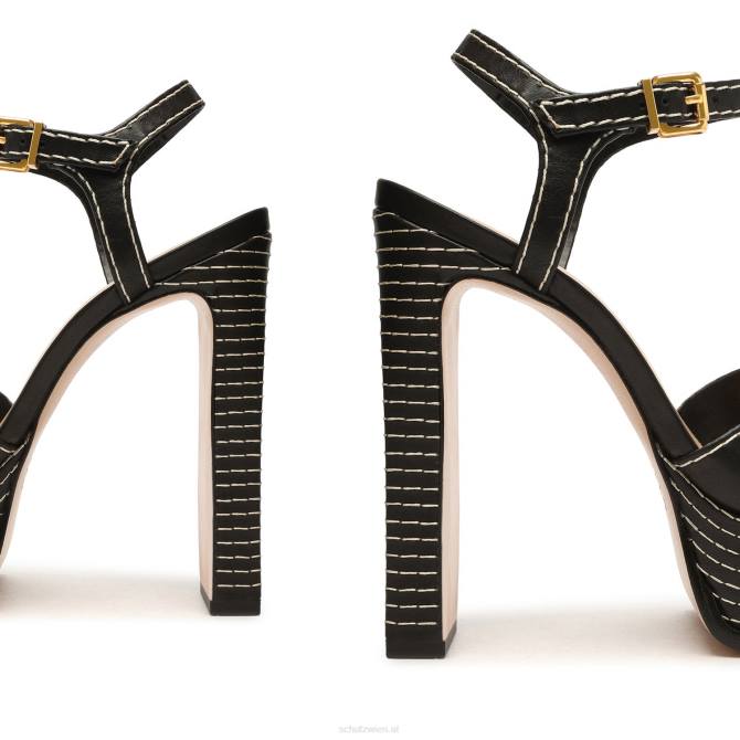 bei Schutz Keefa hohe Freizeitsandale Schwarz D60T94