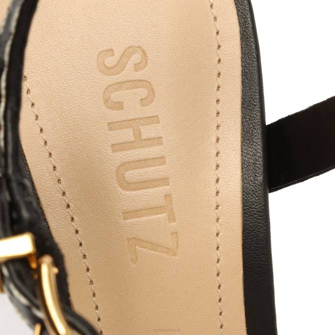 bei Schutz Keefa hohe Freizeitsandale Schwarz D60T94