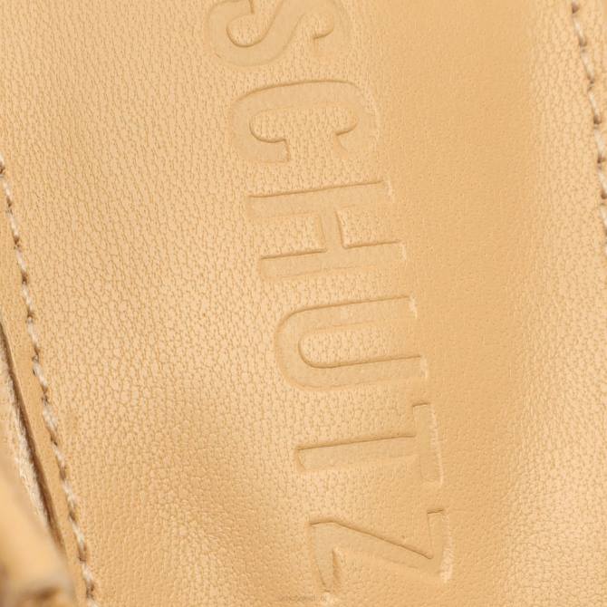 bei Schutz Keefa hohe Sandale aus Nappaleder hell beige D60T97