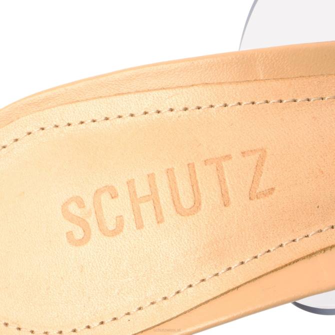 bei Schutz Laureen-Sandale aus Vinyl und Kristall helles Holz D60T397