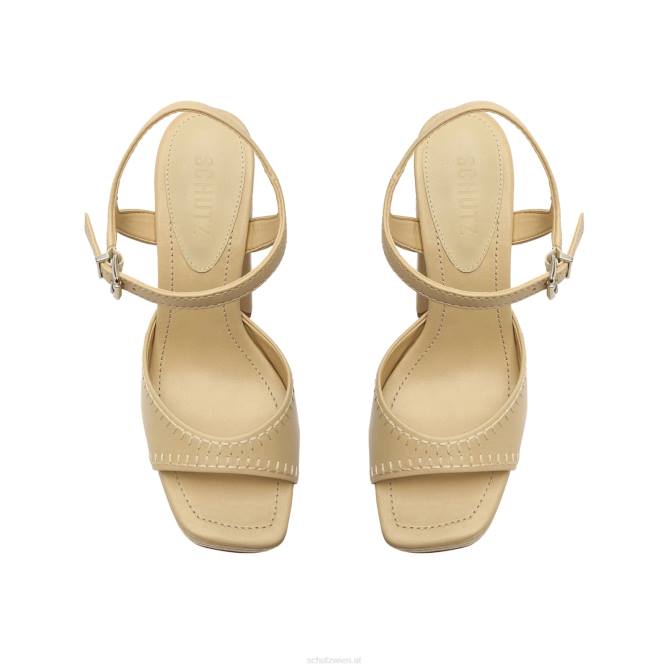 bei Schutz Lenne Indie-Sandale aus Nappaleder Mandelbuff D60T96