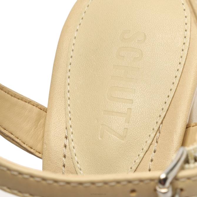 bei Schutz Lenne Indie-Sandale aus Nappaleder Mandelbuff D60T96