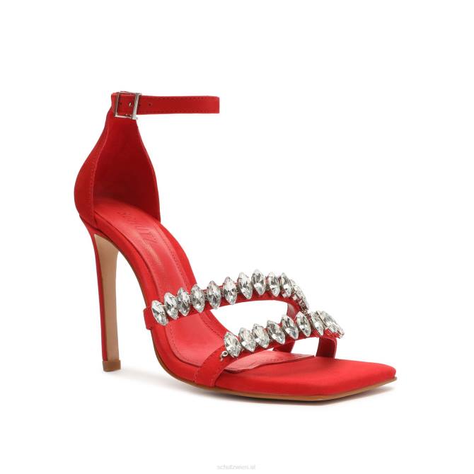 bei Schutz Linsey Nubuk-Sandale Vereinsrot D60T373