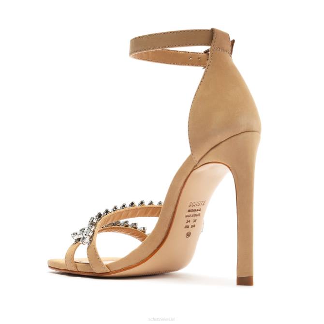 bei Schutz Linsey Nubuk-Sandale hell beige D60T370