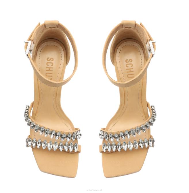 bei Schutz Linsey Nubuk-Sandale hell beige D60T370