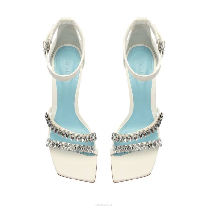 bei Schutz Linsey-Sandale aus Nappaleder Weiss D60T372