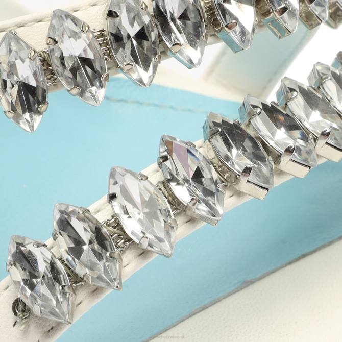 bei Schutz Linsey-Sandale aus Nappaleder Weiss D60T372