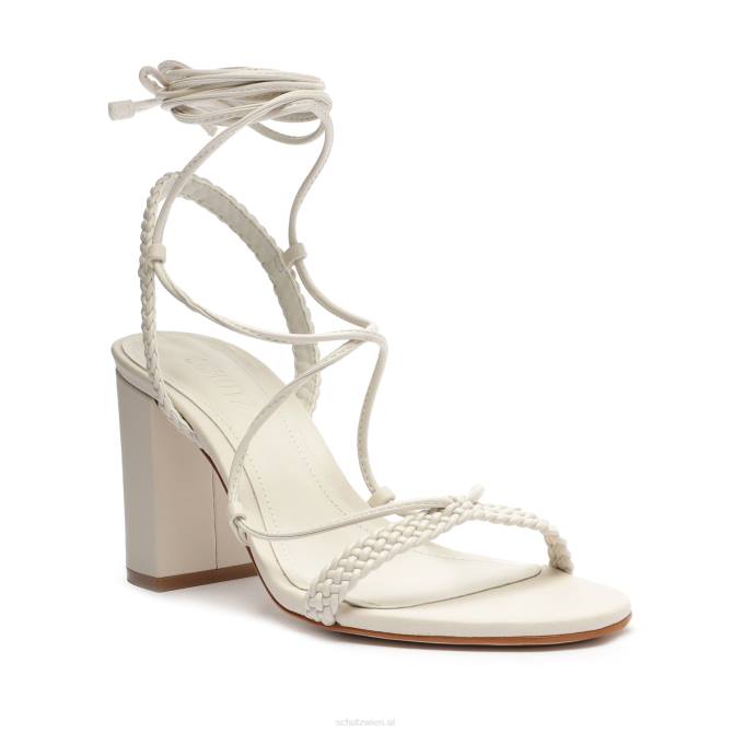 bei Schutz Maxima-Blockledersandale Perle D60T43