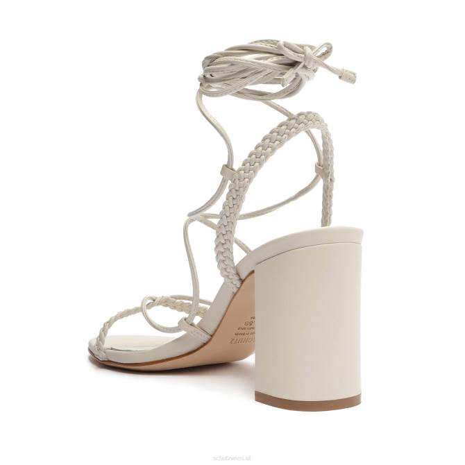 bei Schutz Maxima-Blockledersandale Perle D60T43