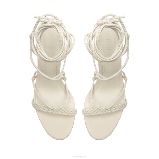 bei Schutz Maxima-Blockledersandale Perle D60T43